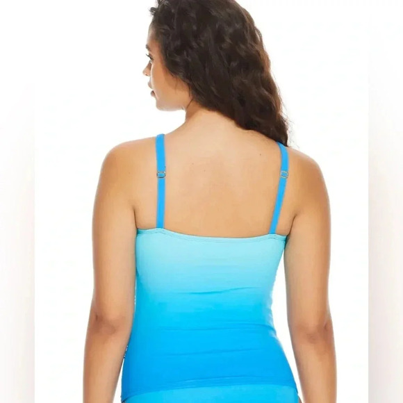 Bleu Rod Beattie Coast To Coast High-Neck Underwire Tankini Top & Hipster Bottom - Picture 6 of 13